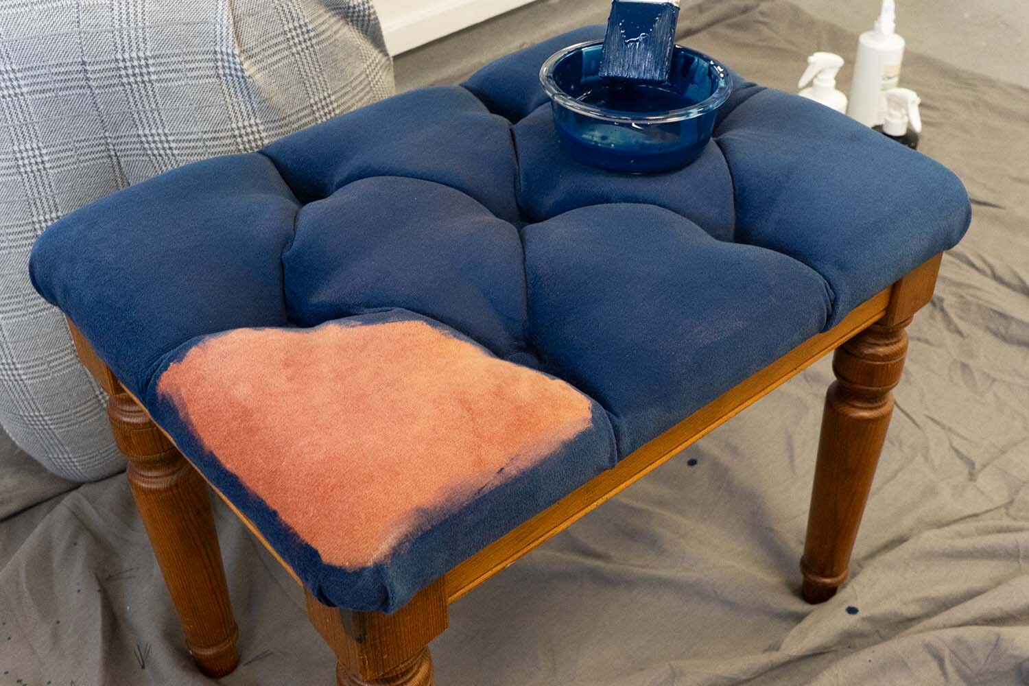 Transforming Tired and Worn Fabric Upholstered Furniture