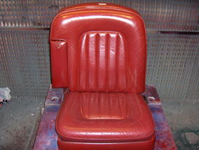 vinyl car seat dye